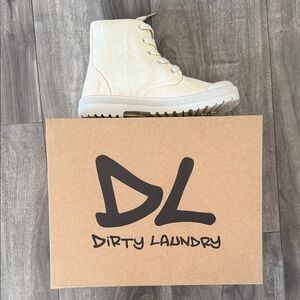 Dirty Laundry Kids Off-White Boots
